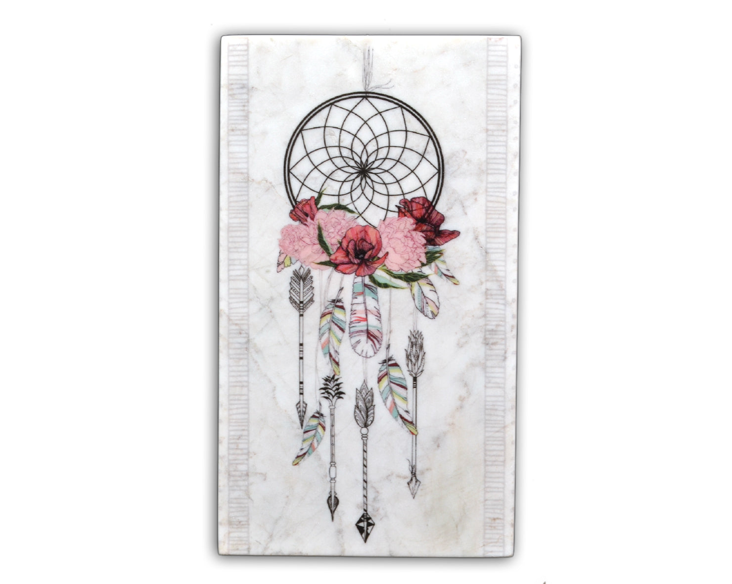 Dream Catcher Marble Wall Art