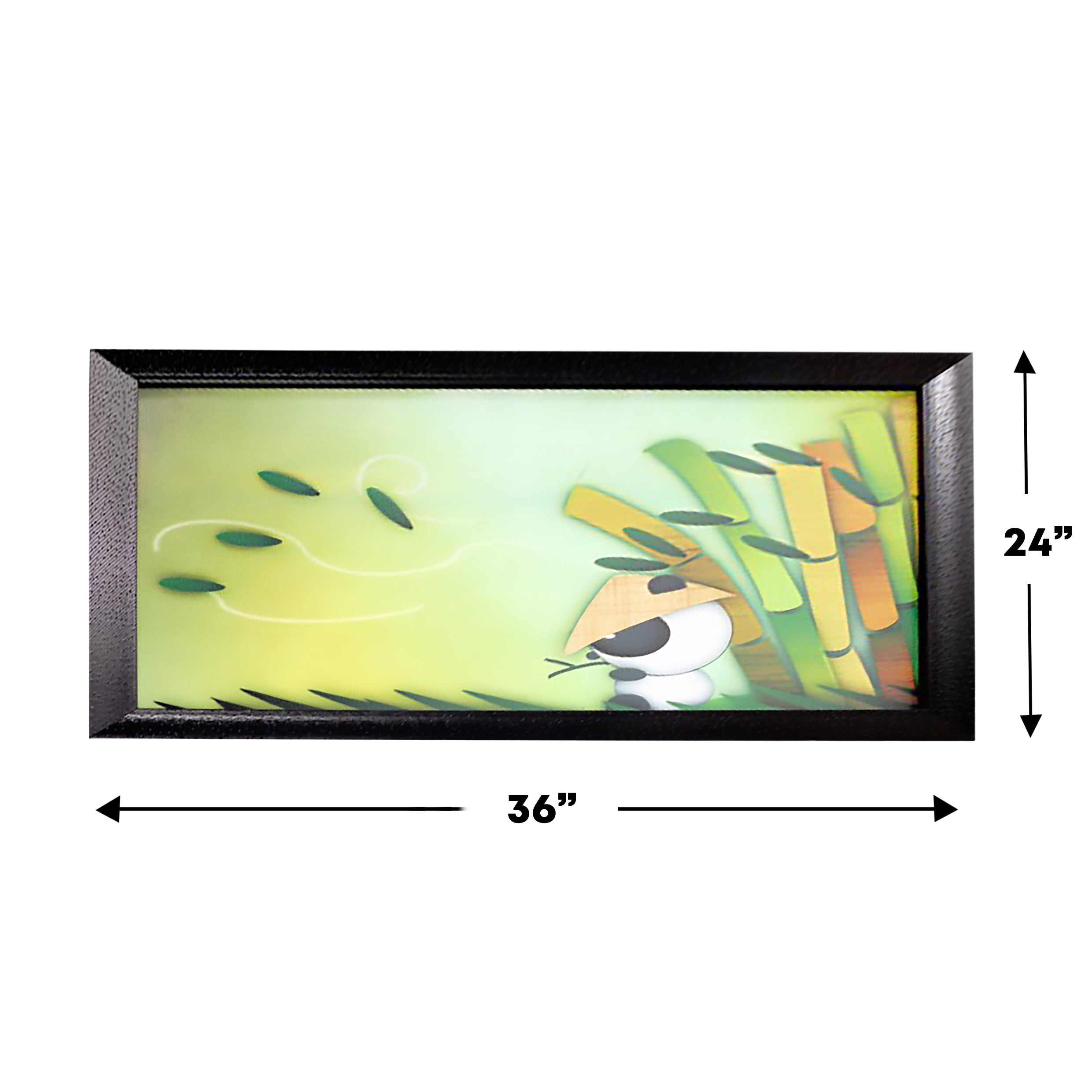 Bamboo Muncher Wall Art