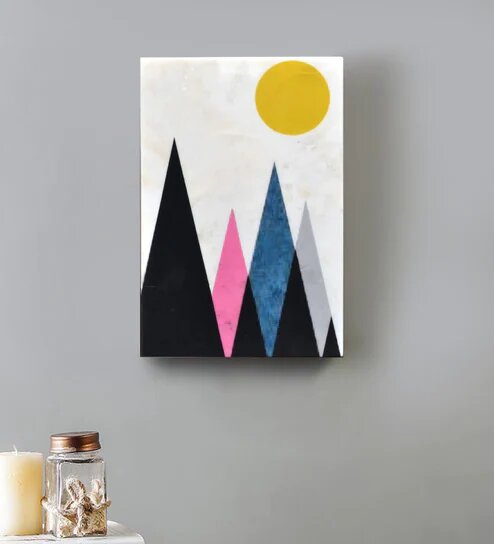 Nature Calling Marble Wall Art