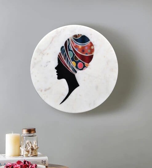 Tribe Love Marble Wall Art