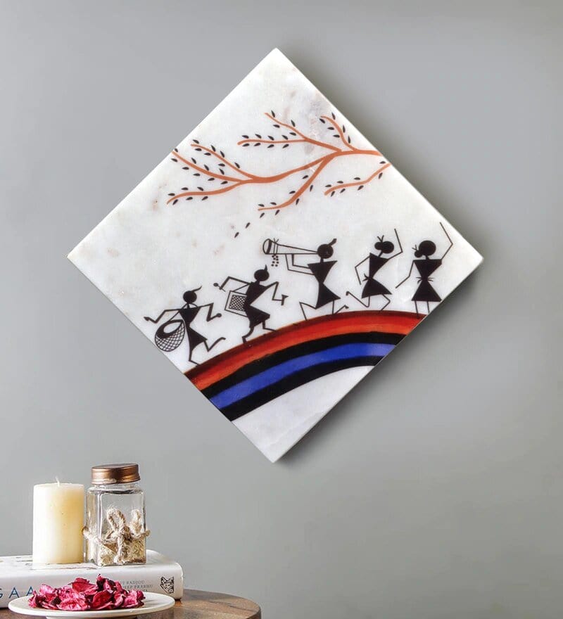 World of Worli Marble Wall Art