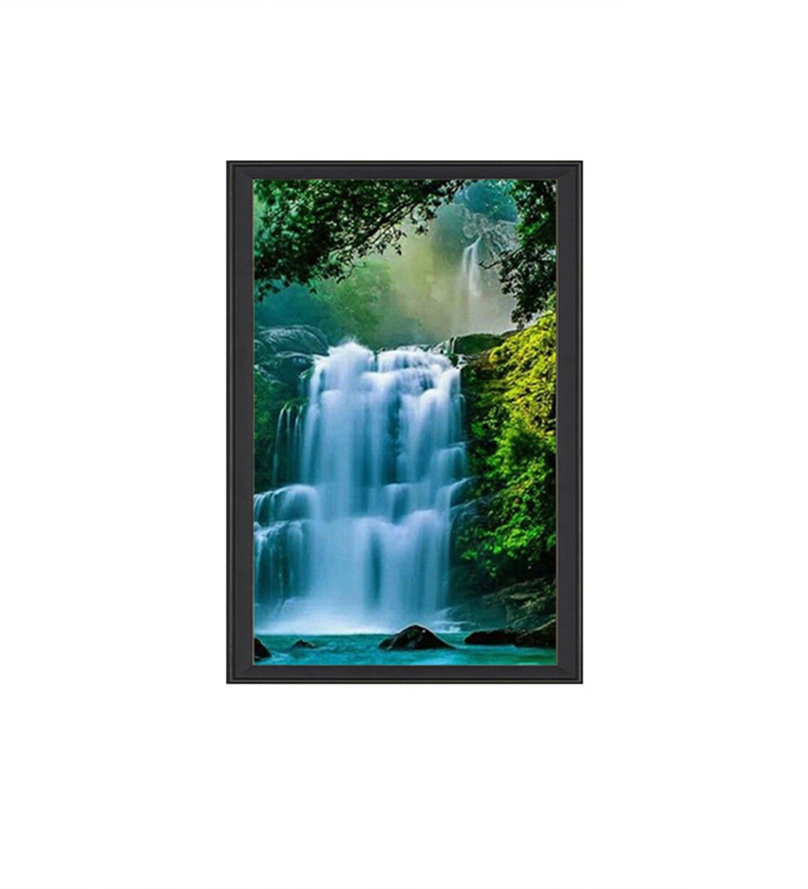 Serene Waterfall Vastu Wall Art