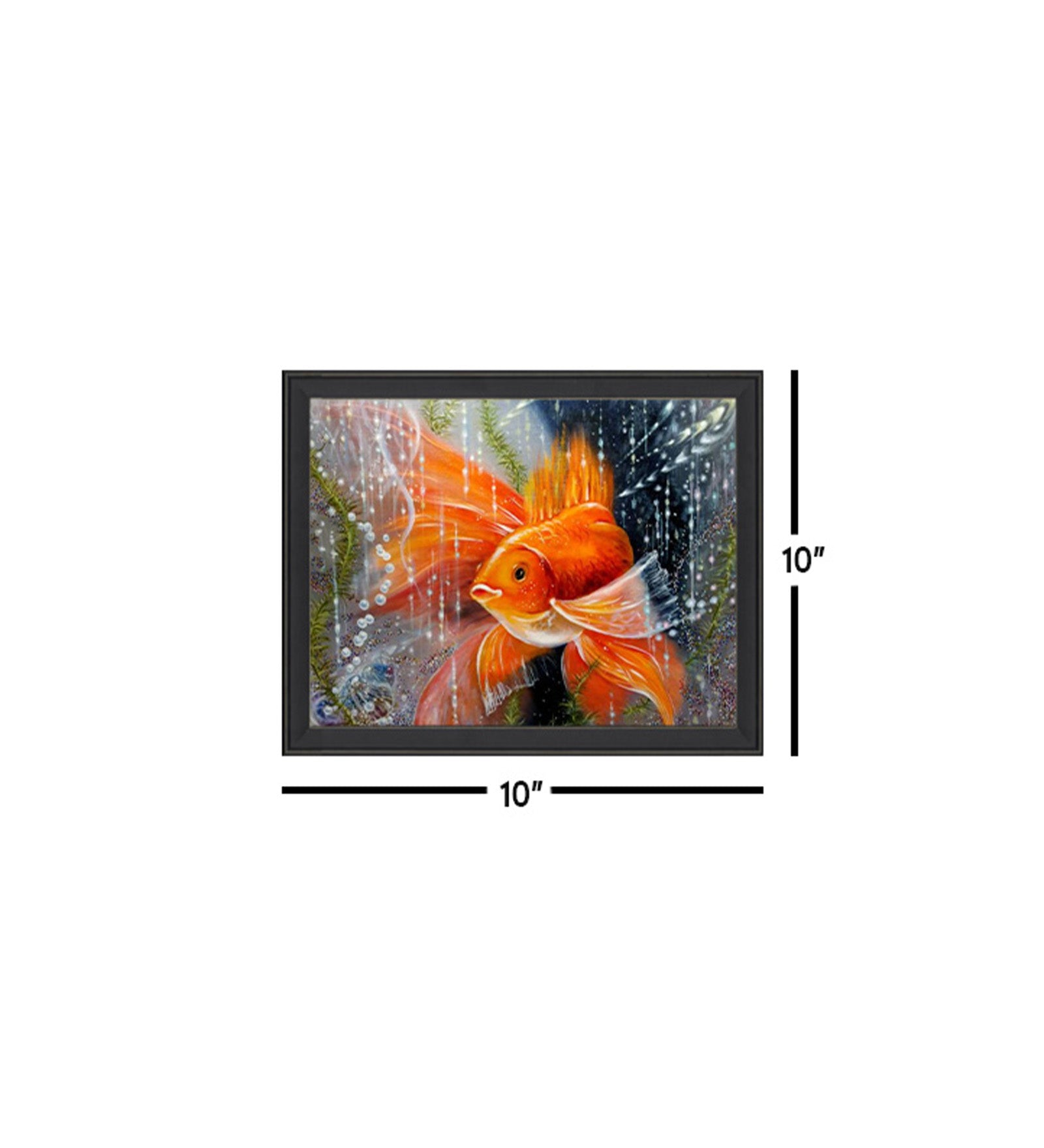 Swimming Goldfish Vastu Wall Art