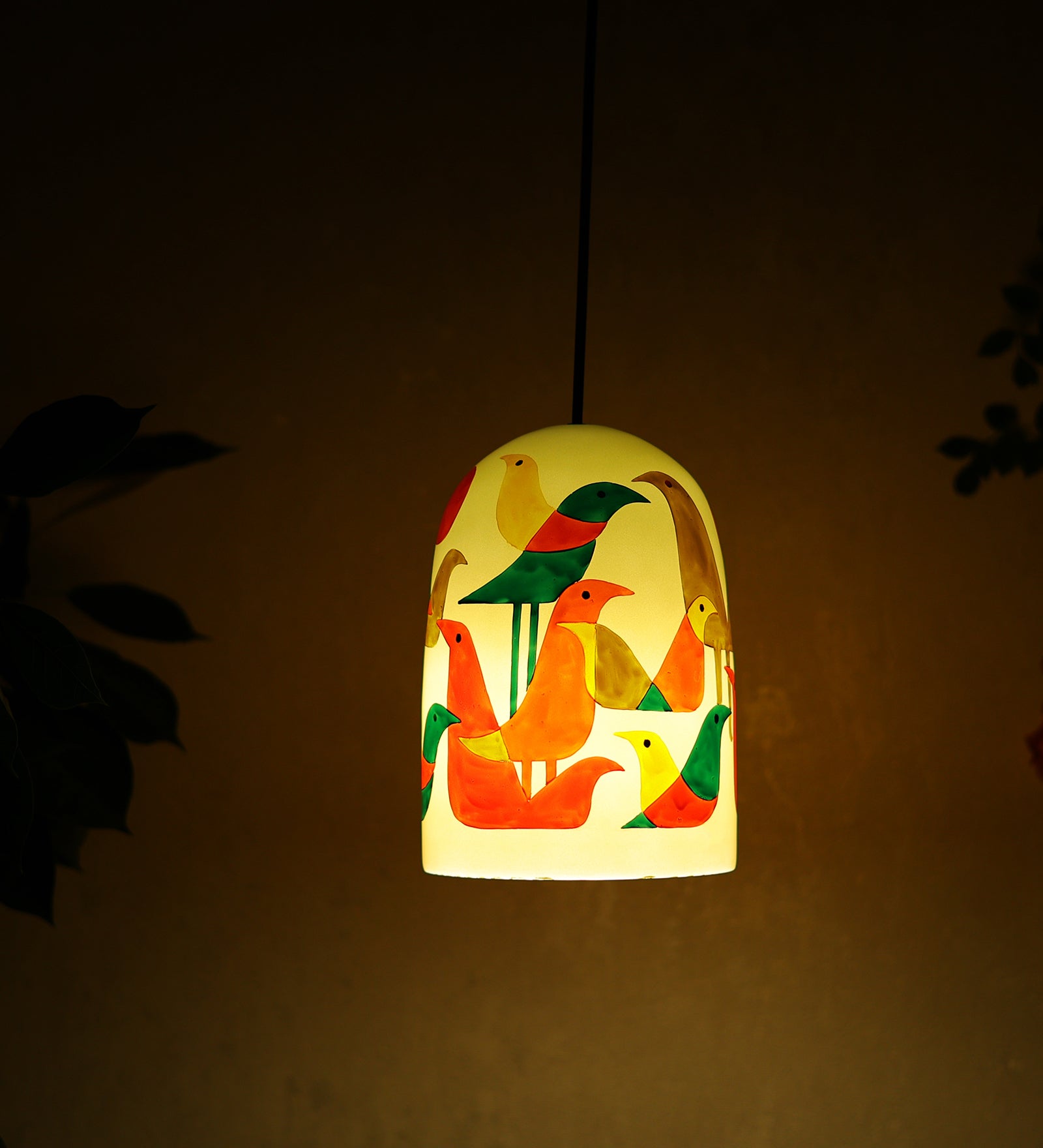 Serenity Glass Hanging Light