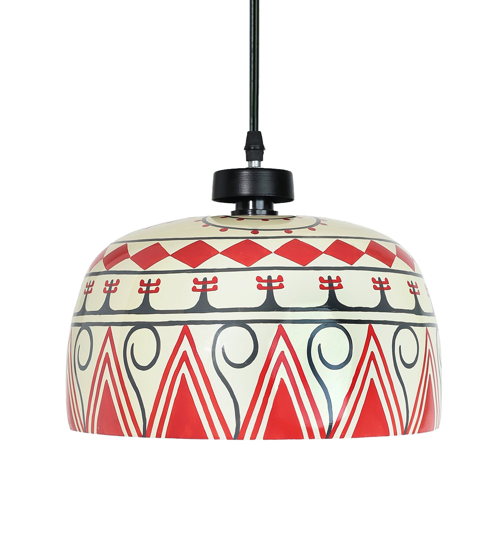 Intricate Glass Hanging Light