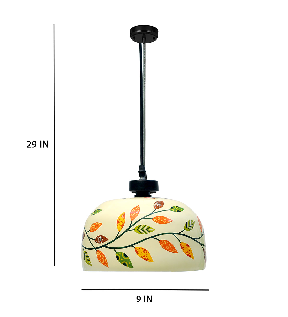Placid Glass Hanging Light