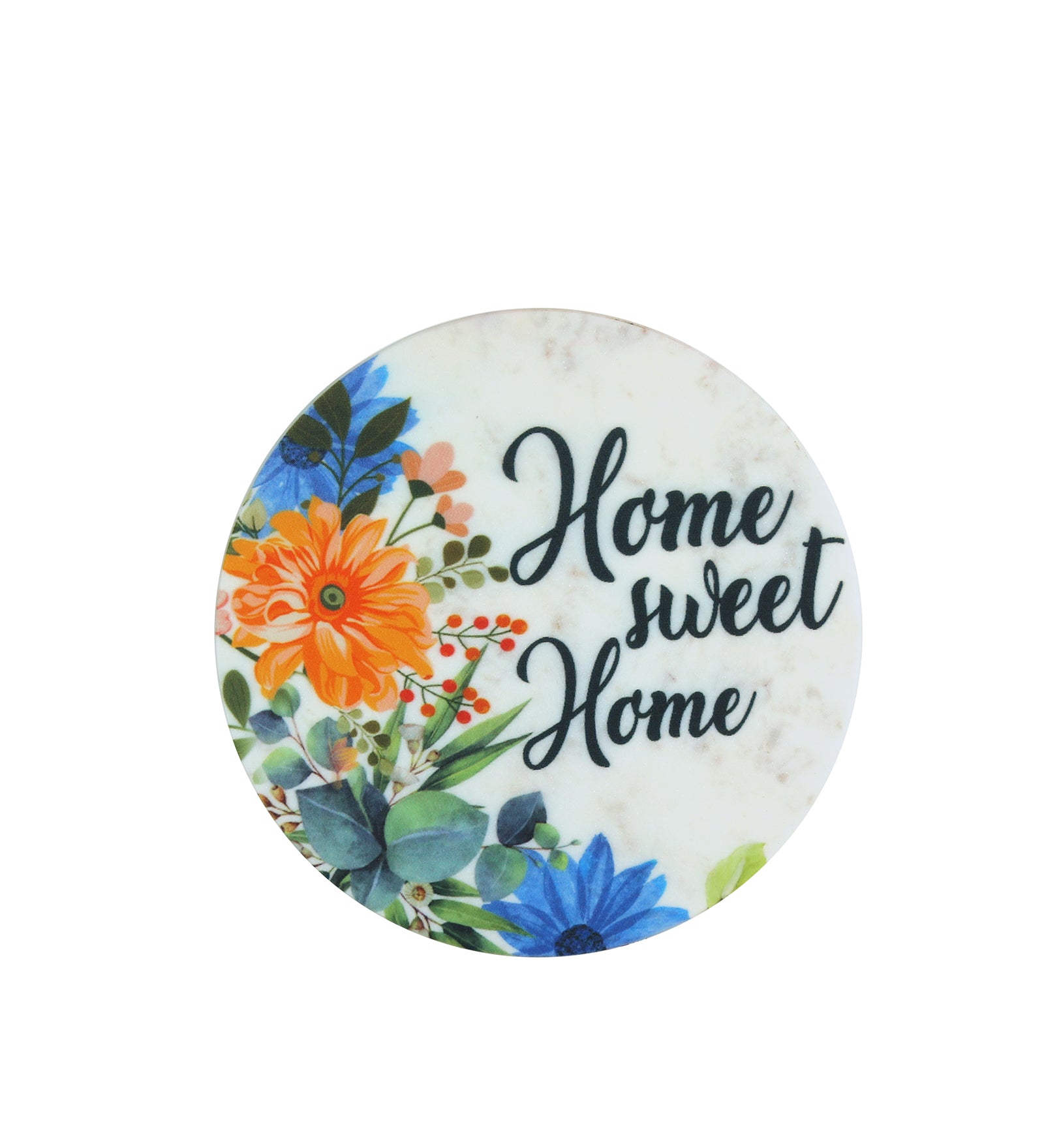 Home Sweet Home Marble Wall Art
