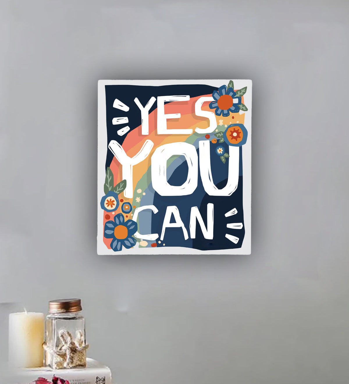 Yes you can wall art