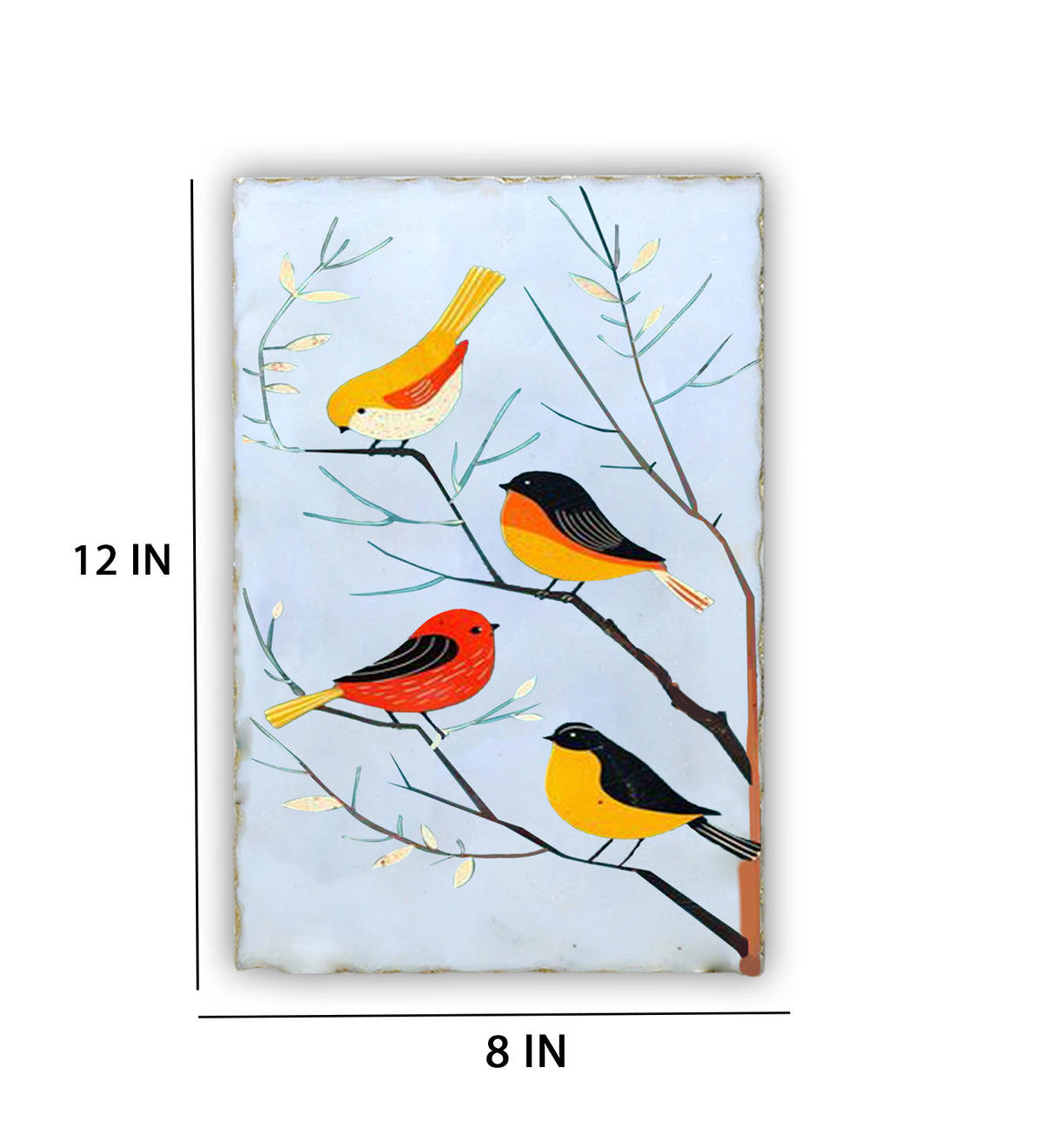 Serene Birds wall art