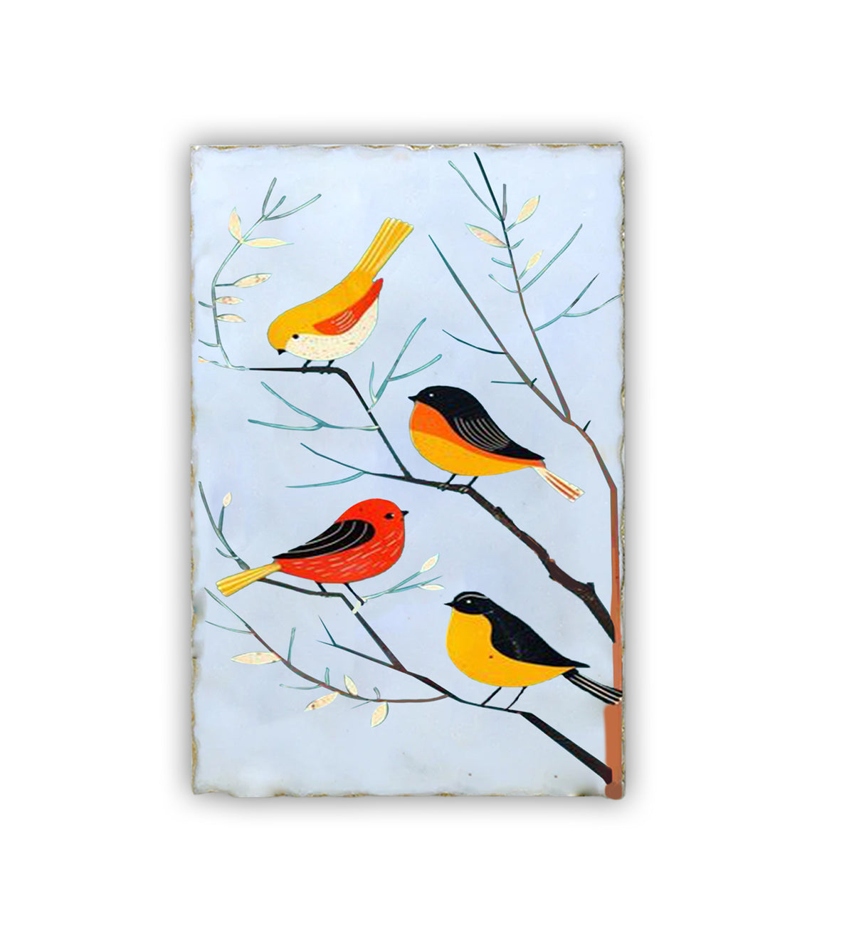 Serene Birds wall art