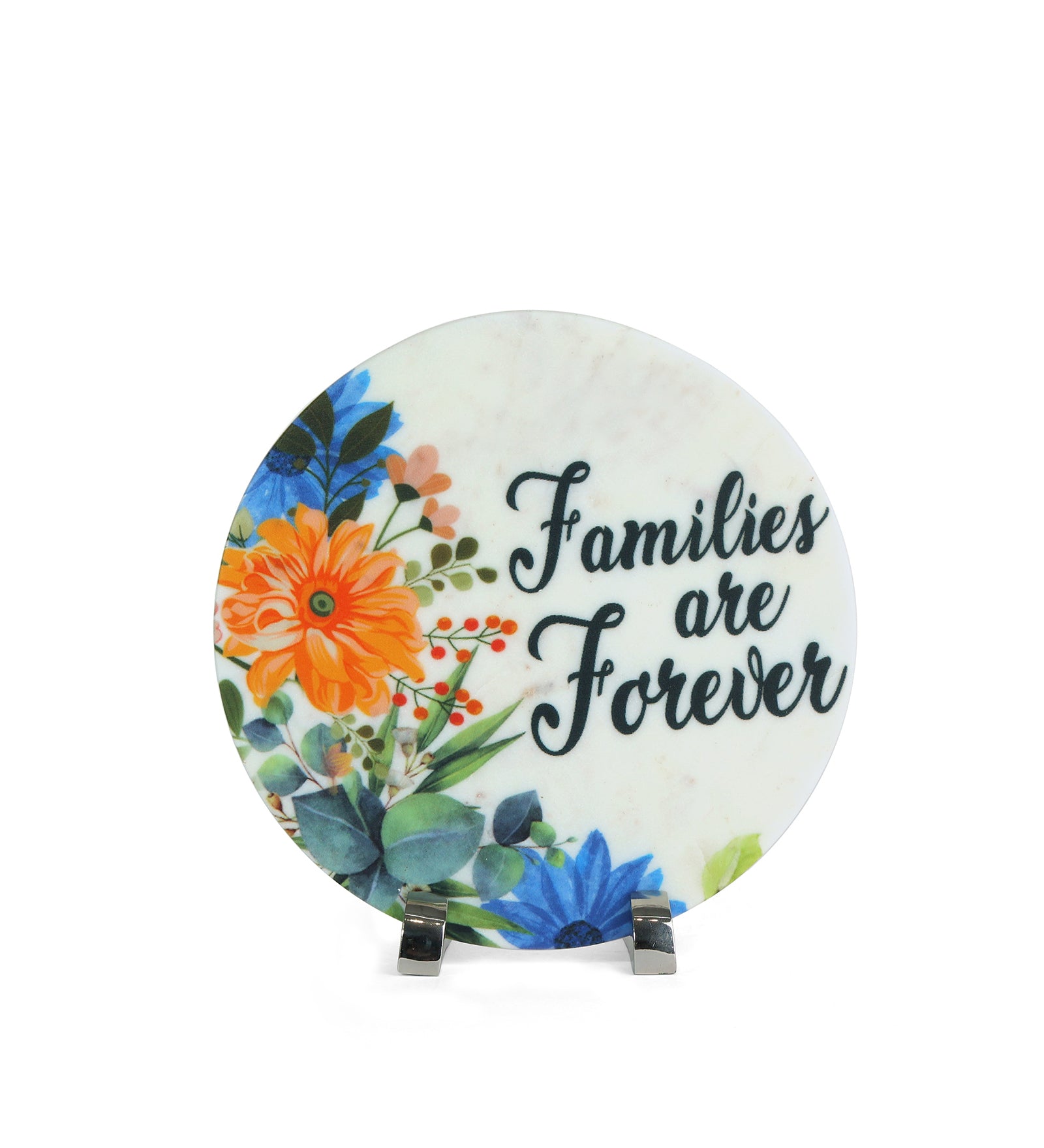 Families are Forever Marble Table Decor Item