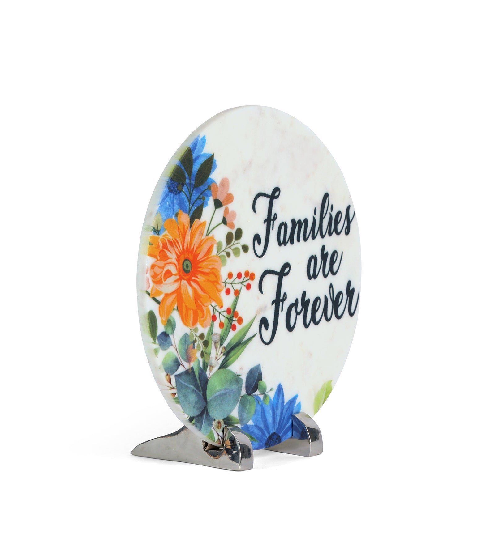 Families are Forever Marble Table Decor Item