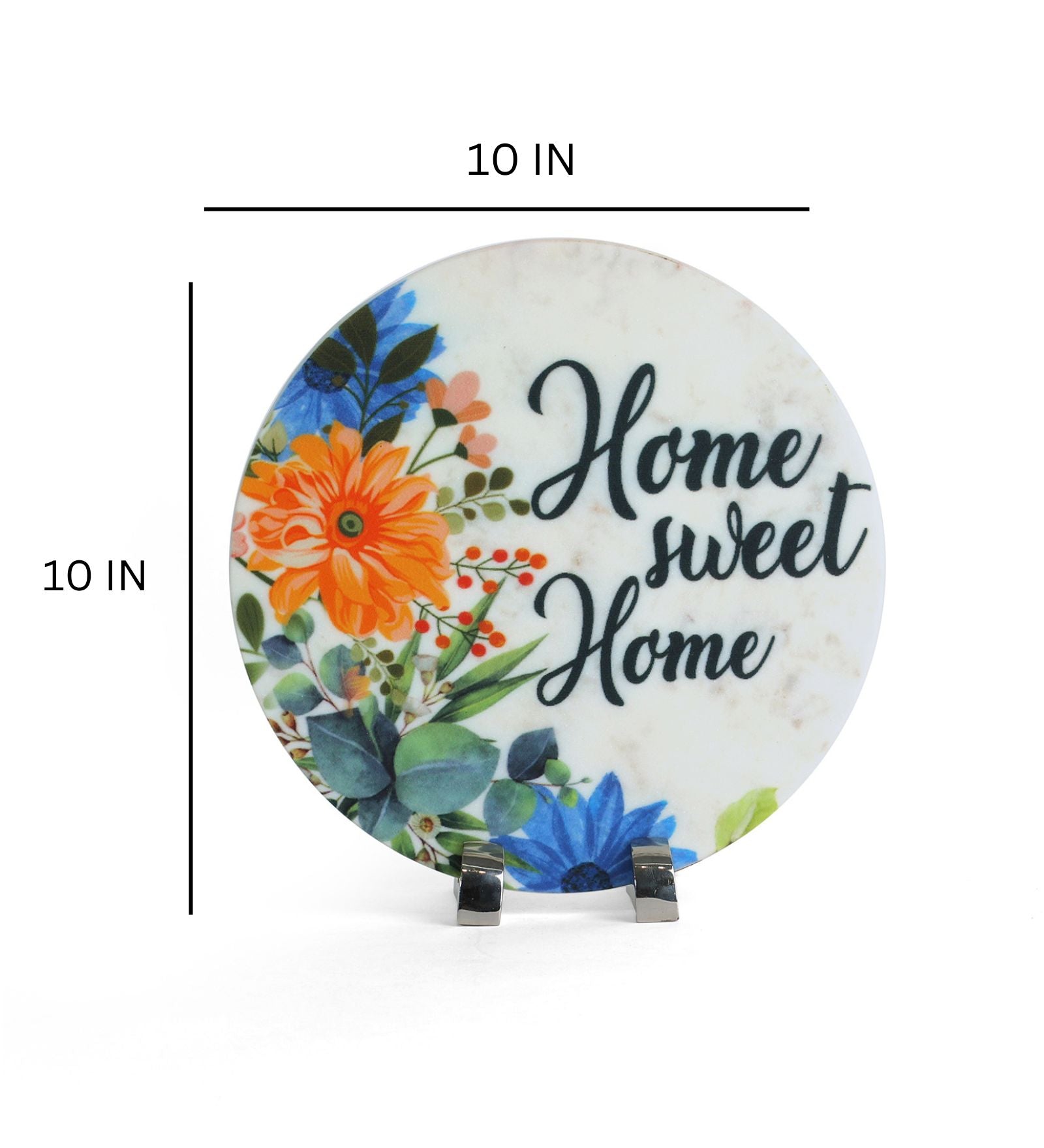 Home Sweet Home Marble Table Décor Item
