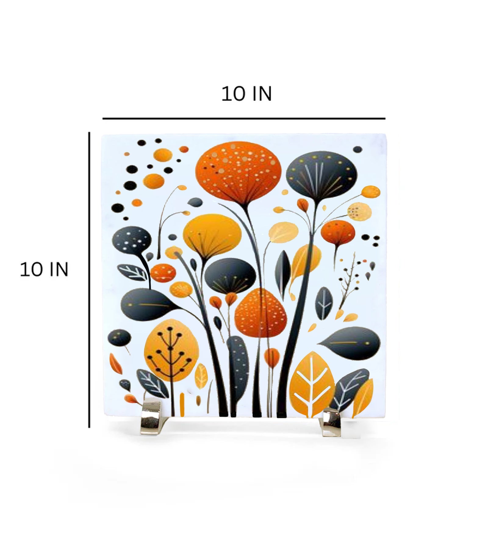 Floral Bloom Marble Showpiece