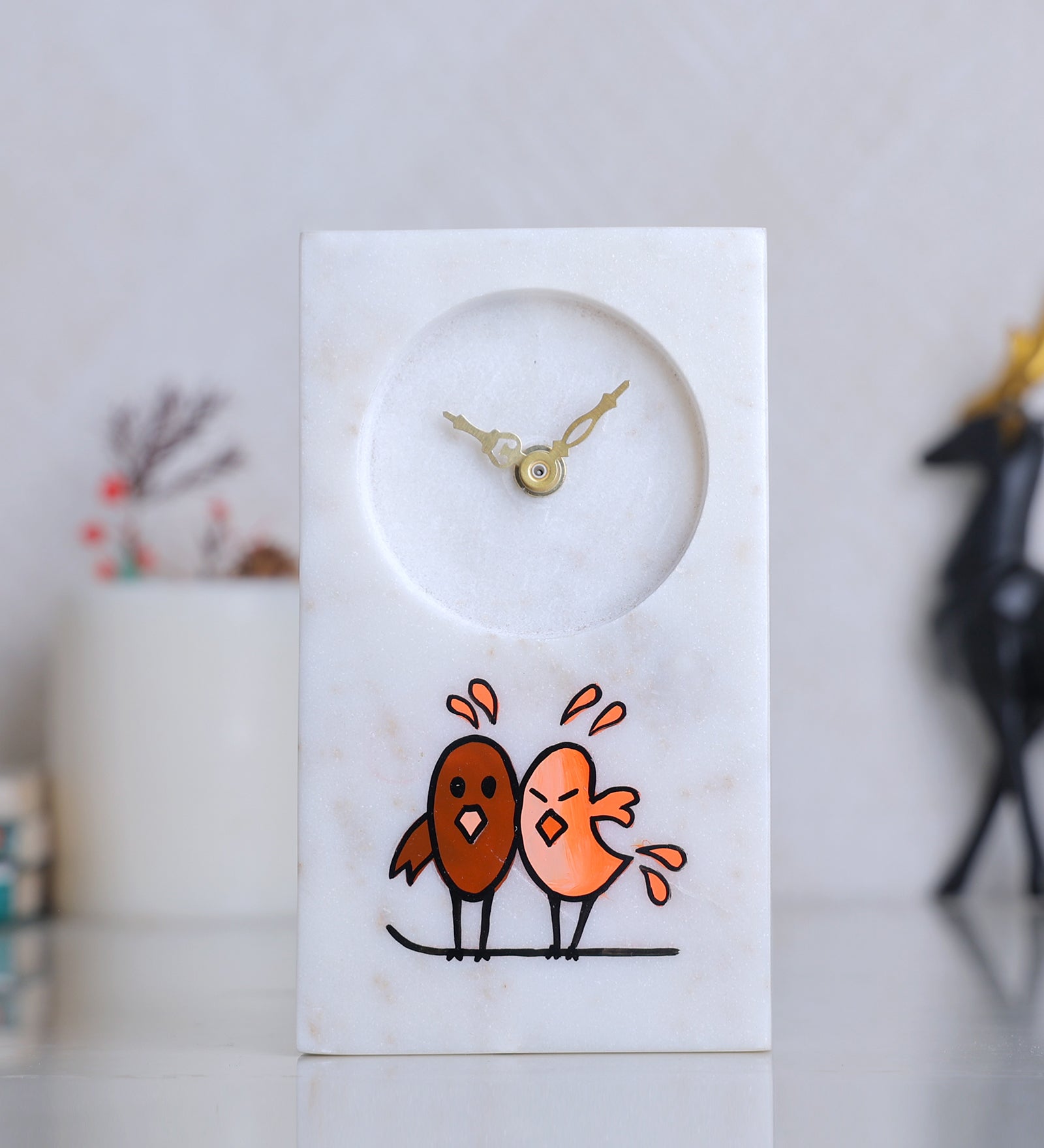 Kiddy Birds Decorative Table Clock
