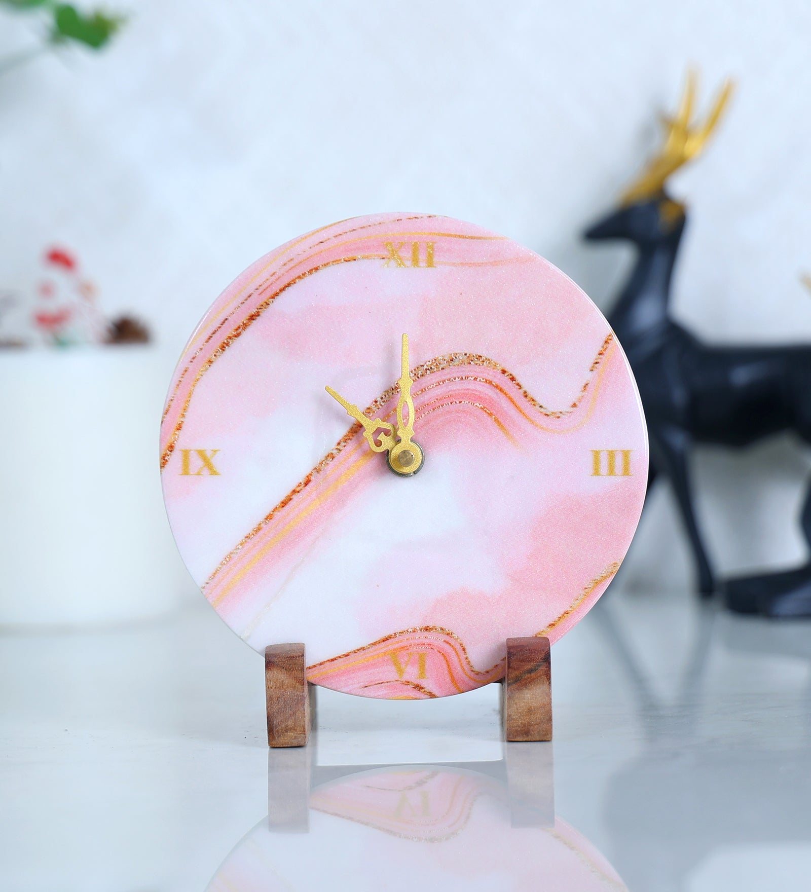 Designer Marble Table Clock