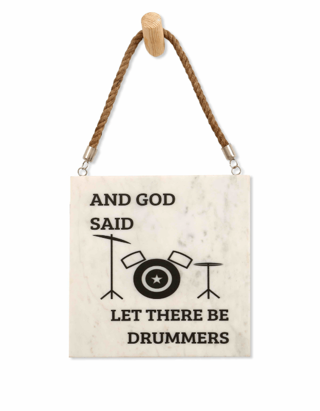 Different Drummer Marble Wall Art