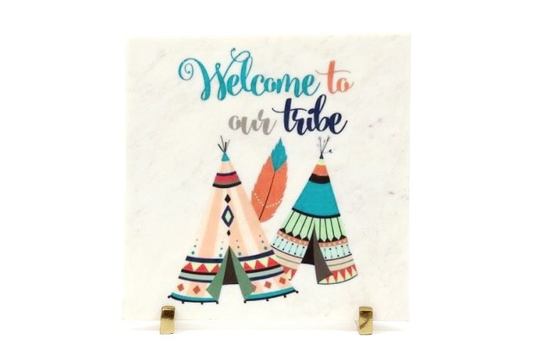 Welcome to our Tribe Marble Table Decor Item