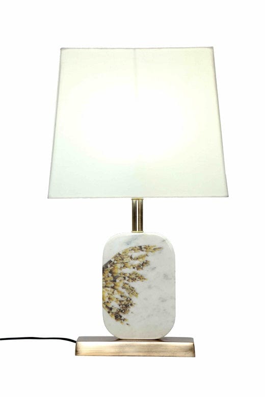 Winged Marble Table Lamp