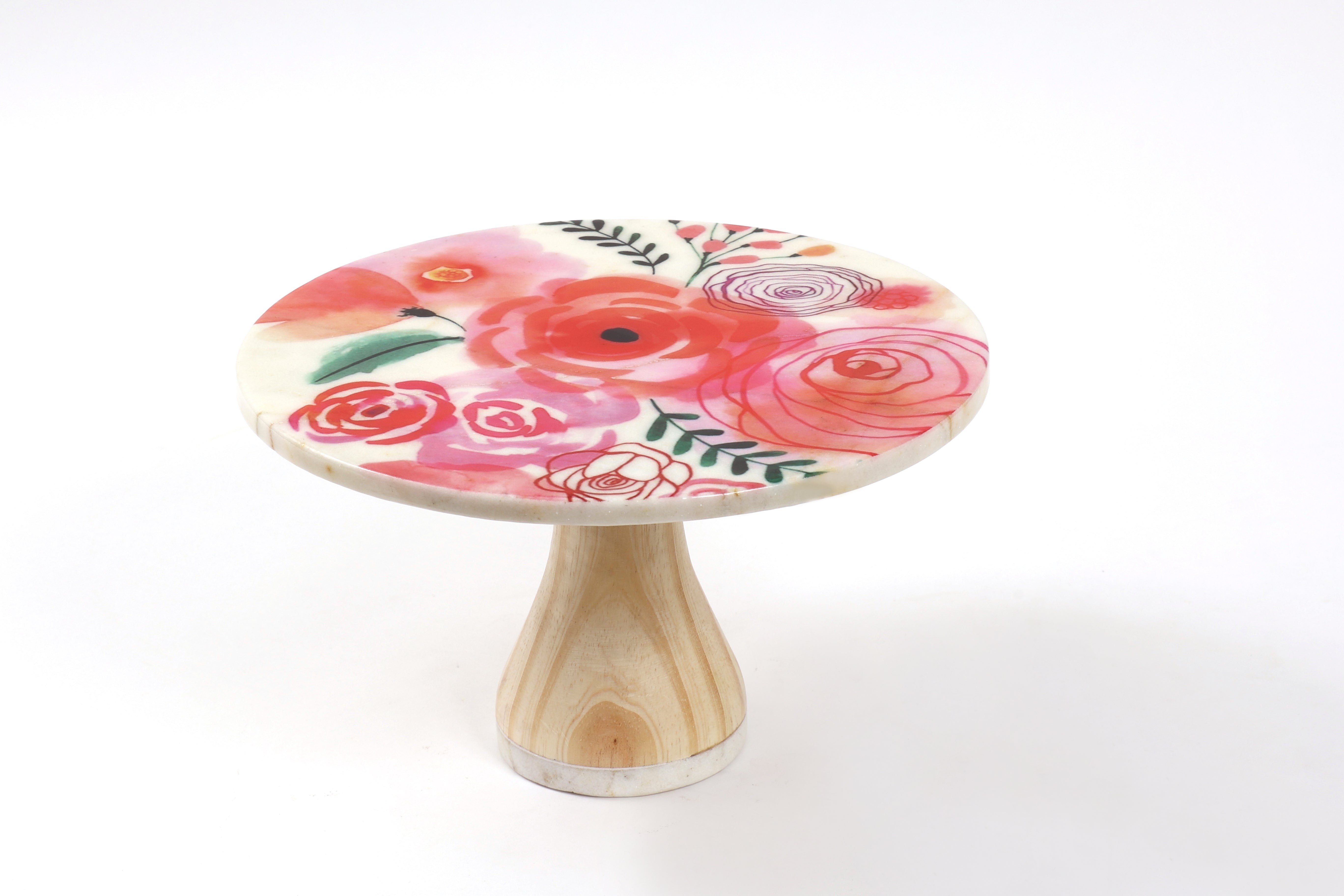 Scrumptious Marble Cake Stand