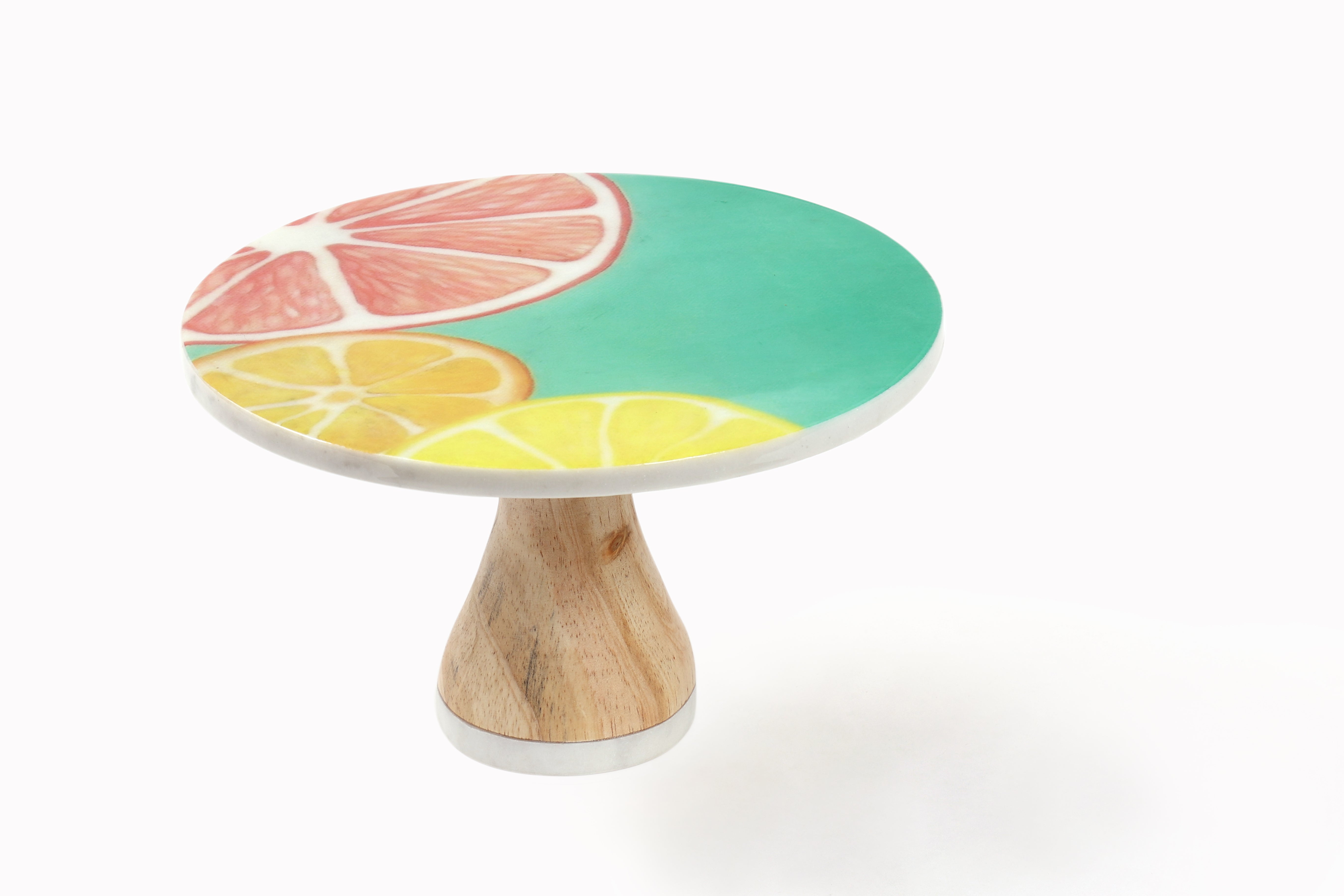 Luscious Marble Cake Stand
