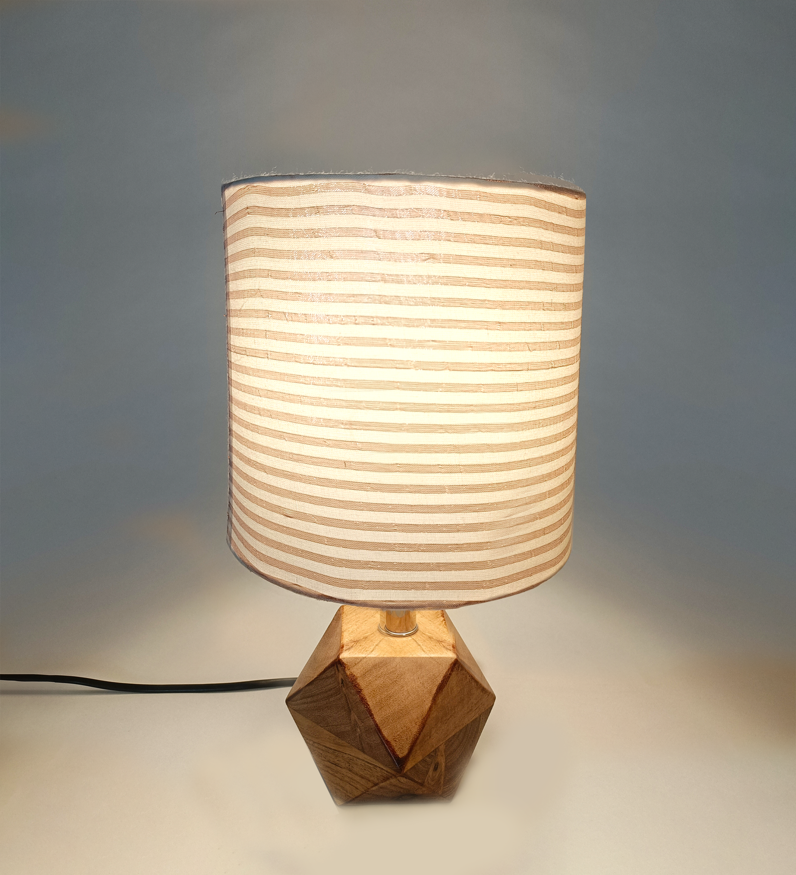 Aesthetic Wooden Table Lamp